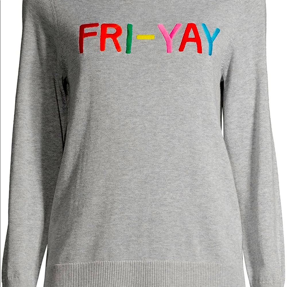 Time and Tru “ FRI-Yay “sweater